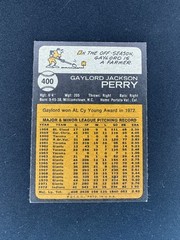 1973 Topps – Gaylord Perry #400 Cleveland Indians