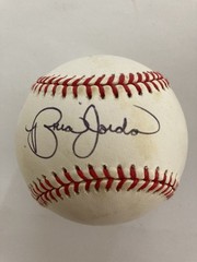 Brian Jordan Signed Rawlings MLB Baseball Cardinals, Braves, Dodgers W/Box