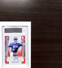 2021 Leaf Metal Draft Kahlil Watson Clear Red 1/1 Auto