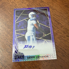 2024 Leaf Metal Gerry Bohanon-Football NCAA, Auto 8/10, #R90A-GB1