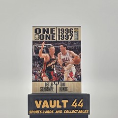 1996-97 Collector’s Choice #359 Detlef Schrempf / Toni Kukoc