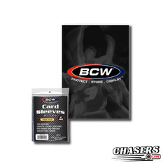 Thick Card Penny Sleeves (100 sleeves) for thick cards, Sports
