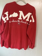 Adult Spirit Jersey Western Kentucky Hilltoppers “Home” Long Sleeve Shirt Large