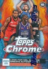 2024-25 Topps Chrome NBL Basketball Factory Sealed Value Blaster Box