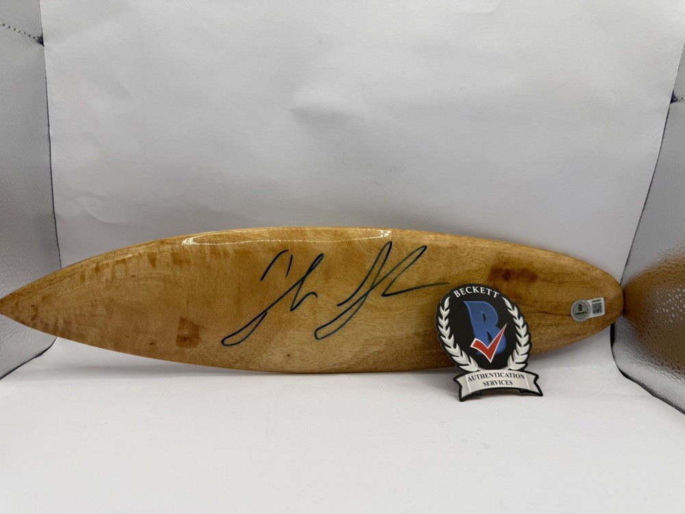 JOHN “JOHN JOHN” FLORENCE WSL SIGNED/AUTOGRAPHED SURFBOARD 15.5″ BECKETT COA