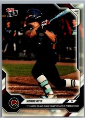2026 Topps Now AUSL #6 Korbe Otis Softball Card Portland Cascade PR:604