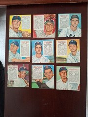 1953 Red Man Baseball. Your Choice. Several Available. Low Shipping.