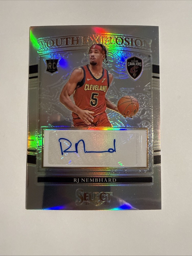 2021-22 Select – Youth Explosion Signatures RJ Nembhard #YE-RJN Silver