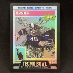 Daryl Johnson 2026 Bo Jackson Battle Arena Tecmo Bowl MOOSE News Battlefoil N664