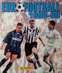 Panini Euro Football 1998-99 Sealed Sticker Display Box 100 Packs Vintage Soccer