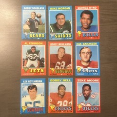 1971 TOPPS FOOTBALL- YOU PICK #1 -200 COMPLETE YOUR SET FREE SHIPPING