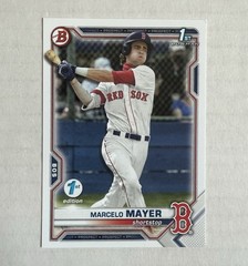 2021 Bowman Draft 1st Edition Marcelo Mayer BD-174 Red Sox