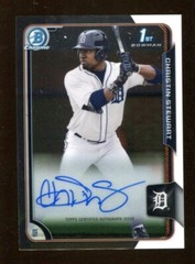 Christin Stewart 2015 Bowman Chrome #BCA-CST Auto RC Tigers 47513