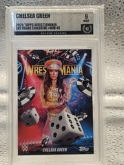 2025 Topps WWE Wrestlemania 41 – Chelsea Green #WM-41 Blue /499
