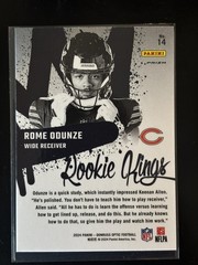 2024 Panini Donruss Optic – Rookie Kings Rome Odunze #14 (RC)