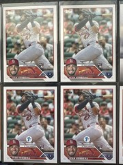 (12) Lot IVAN HERRERA 2023 Topps 1st Edition ORANGE #’d /75, 5x 1st Ed RC Chrome