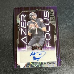 2024 Leaf Collective Alan Bowman Lazer Focus Auto 8/8 Oklahoma St