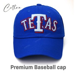 100% Cotton “TETAS” Texas Rangers Hat Overlap Snapback Blue Trucker Cap Unisex