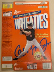 Wheaties Cal Ripken Jr Consecutive 2131 Games Empty Cereal Box Flat – Orioles ⚾