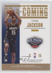 2017-18 Panini Contenders Up and Coming 115/199 Frank Jackson Rookie Auto RC g6p