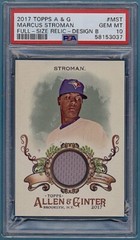2017 Topps A&G Full Size Relic Marcus Stroman Jersey #MST PSA 10! Blue Jay! POP1