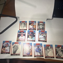 1986 Baseball TCMA ALL TIME RANGERS Team Set 1-12