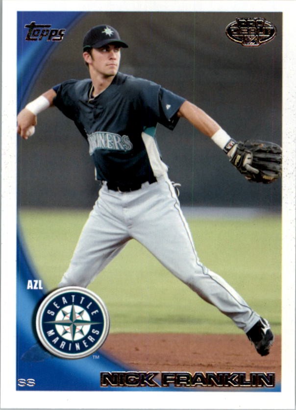 2010 Topps Pro Debut #79 Nick Franklin – BB