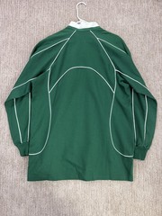 Ireland Rugby Jersey Shirt Mens Large Green O2 Canterbury Long Sleeve 2000s
