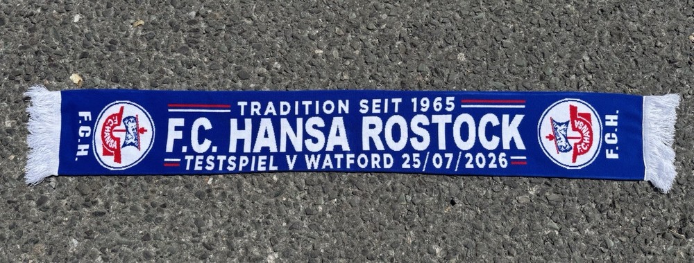 Hansa Rostock V Watford Spieltag-Schal London 25/07/2026