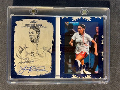 2025 Leaf History Book Art Book TRINITY RODMAN #3/5 Auto USWNT