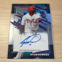 Topps 2026 Finest Ryan Howard Phillies Finest Autographs Auto #FA-RHO