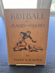 1912 Glenn “Pop” Warner Book w/ Football Notes ULTRA RARE Football History