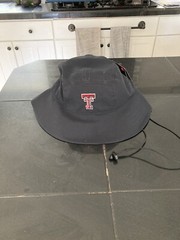 UNDER ARMOUR ARMOURVENT TEXAS TECH RED RAIDERS Bucket Hat NCAA BLACK OSFA NWT