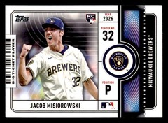 2026 Topps Big Ticket Players #BTP-2 Jacob Misiorowski Milwaukee Brewers RC