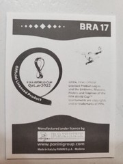 Panini 2022 FIFA World Cup Qatar Neymar Jr BRAZIL BRA17 Sticker