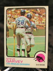 1973 Topps #213 Steve Garvey Los Angeles Dodgers VG Small Crease