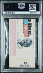 1997 KOBE BRYANT 1ST GAME IN VANCOUVER/16PT ROOKIE YEAR TICKET STUB LAKERS PSA 3