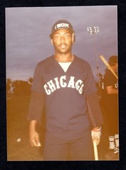 Chet Lemon WHITE SOX UNSIGNED 3-1/2 x 4-3/4 ORIGINAL COLOR SNAPSHOT PHOTO #3