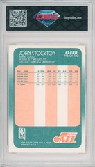 1988-89 Fleer JOHN STOCKTON #115 Rc 💎 DSG 8 NM/Mint