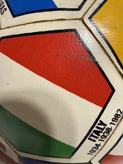 DOSS-Vtg. Pre-1986-Flags/Countries/World Cup Winners/Years-Col. Mini Soccer Ball