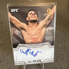 2014 Topps UFC Knockout Autographs Rafael Dos Anjos #KA-RDA/149