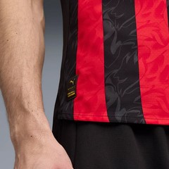 Puma AC Milan 2025/26 Home Jersey Mens Sz Vary Red Black Authentic 779961-01 NWT