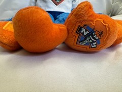 Vintage New York Liberty Rally Monkey Plush Official WNBA Licensed Original Logo