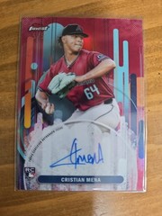 2025 Topps Finest – Finest Autographs Cristian Mena #FA-CME (AU, RC) /5