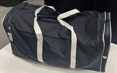 New York Yankees Team Issued Used Travel Equipment Bag – Navy White MLB