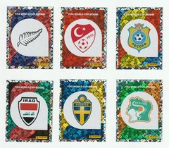 Lot of 15 2026 Panini Fifa World Cup Stickers Museum + Logos Foil Brazil Germany