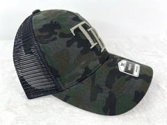 Tampa Bay Rays Baseball Cap Hat SnapBack Adjustable Green Camo Fan Favorite New