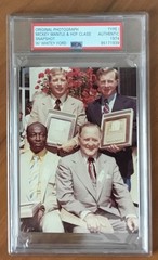 1974 Type 1 Photograph Mickey Mantle, Whitey Ford & Hall of Fame Class Snapshot