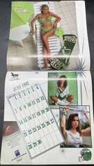 Vintage 1991-92 Philadelphia Eagles Cheerleaders Calendar Pep Boys & Castrol. 16