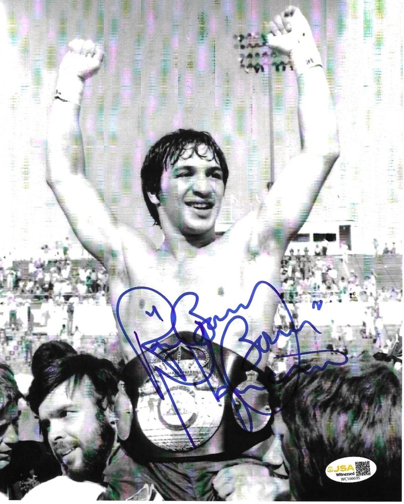 Ray “Boom Boom” Mancini Signed Autographed 8×10 Boxing Photo Pic COA-JSA